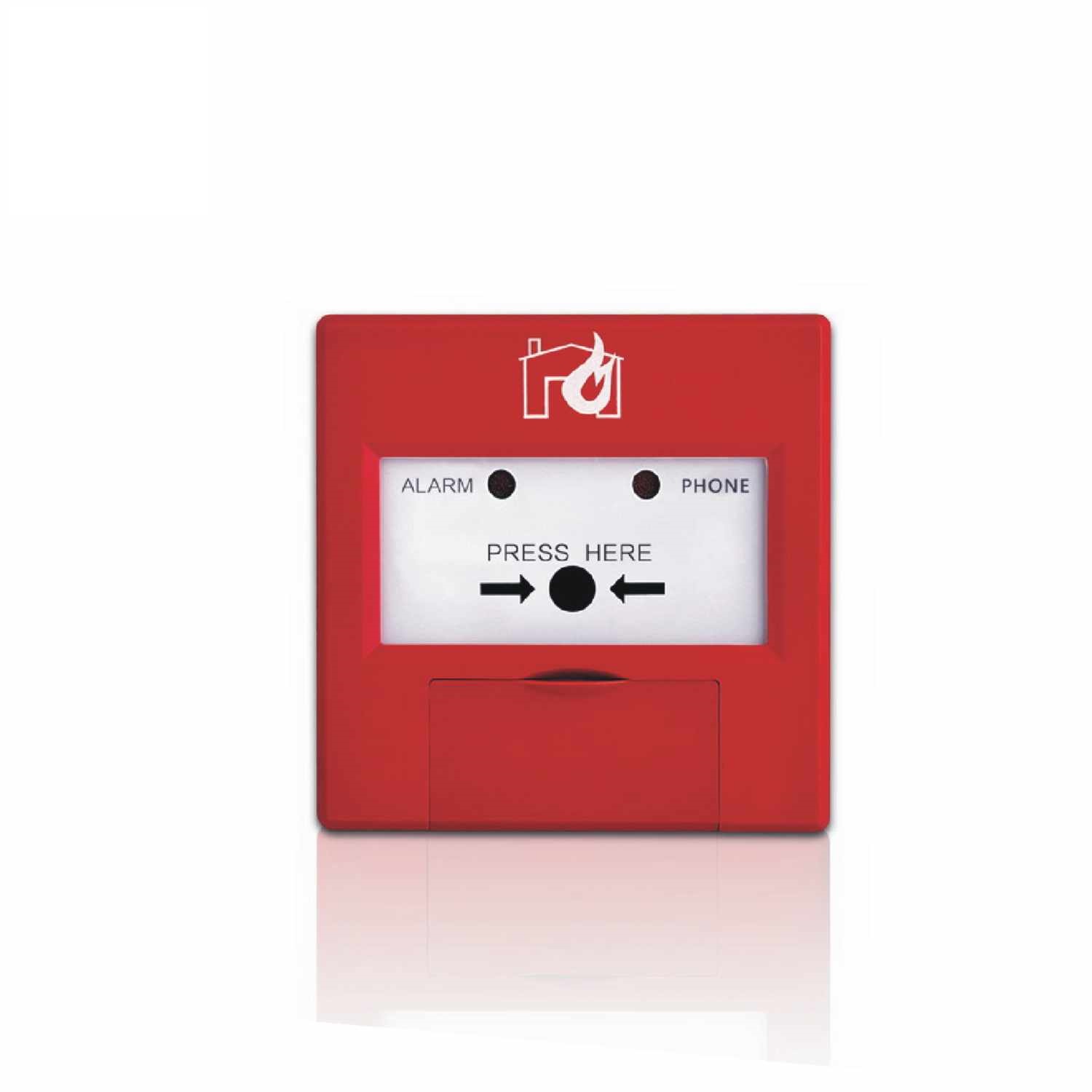 (image for) Fire call point addressable fire alarm system emergency box